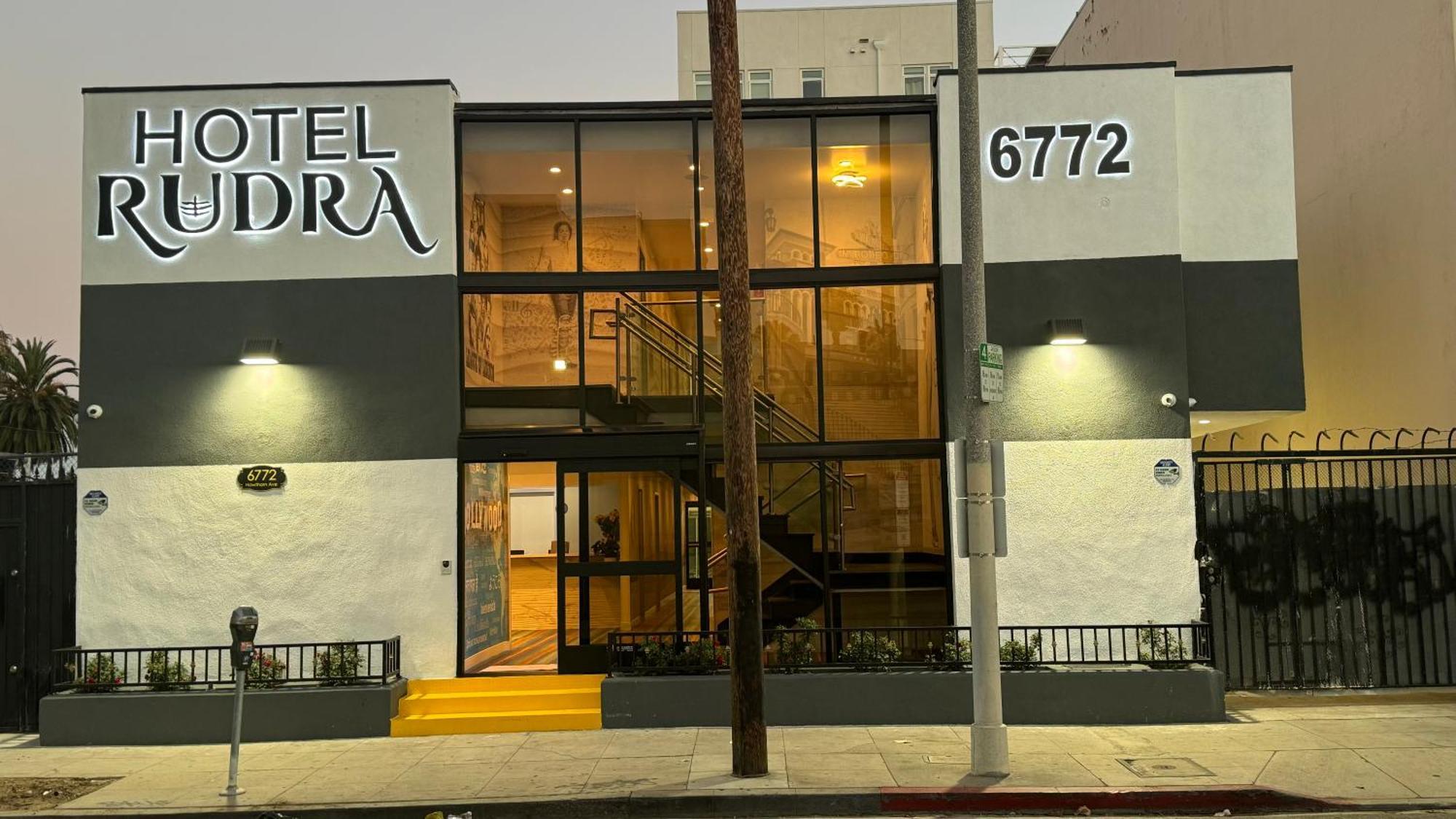 Hotel Rudra - Hollywood Los Angeles Exterior foto